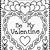 will you be my valentine coloring pages