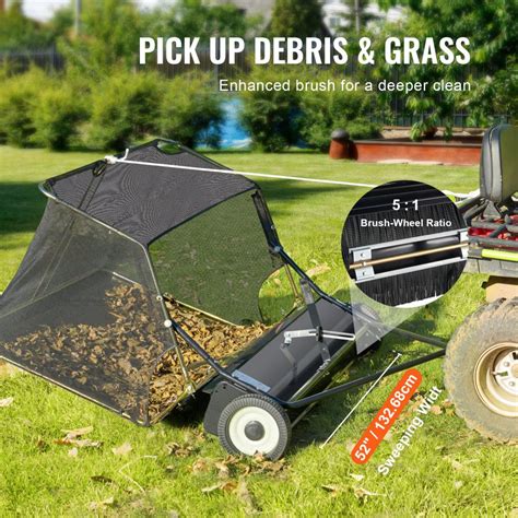 Will A Yard Sweeper Pick Up Grass