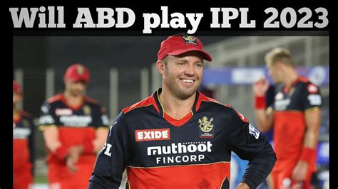 will abd play ipl 2023 for rcb