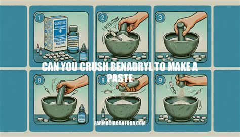 Will Crushing Benadryl Make It Work Faster