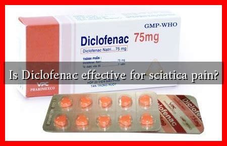 Will Diclofenac Help Sciatica