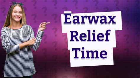 Will Earwax Unclog Itself