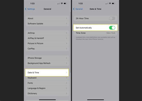 Will Iphone Time Automatically Change