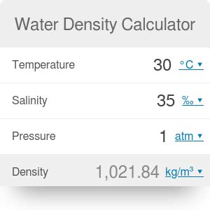 Will It Float In Water Calculator