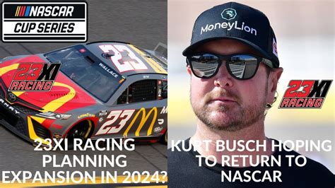 will kurt busch race in 2024