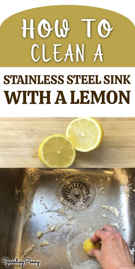 will lemon clean stainless steel