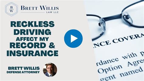 will reckless driving affect insurance