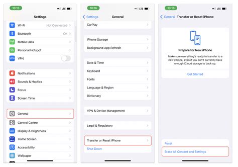 will resetting all settings on iphone delete everything