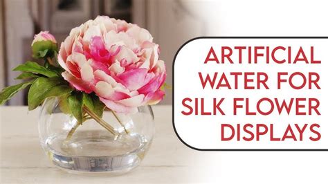 Will Silk Flowers Float In Water