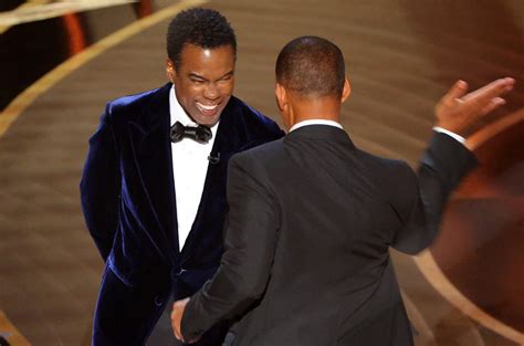 will smith and chris rock fake slap