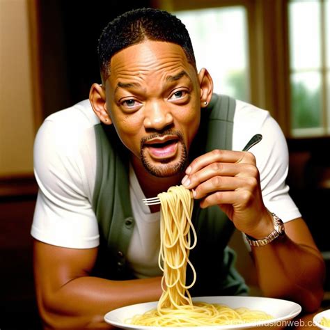 will smith eating spaghetti