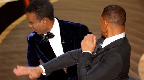 will smith slapped chris rock at the oscars