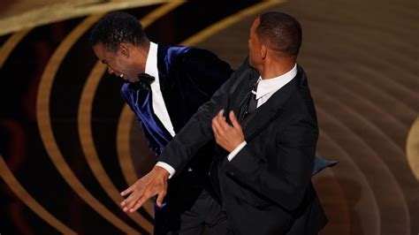 will smith slapping chris rock background