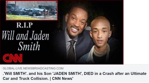 will smith son died funeral