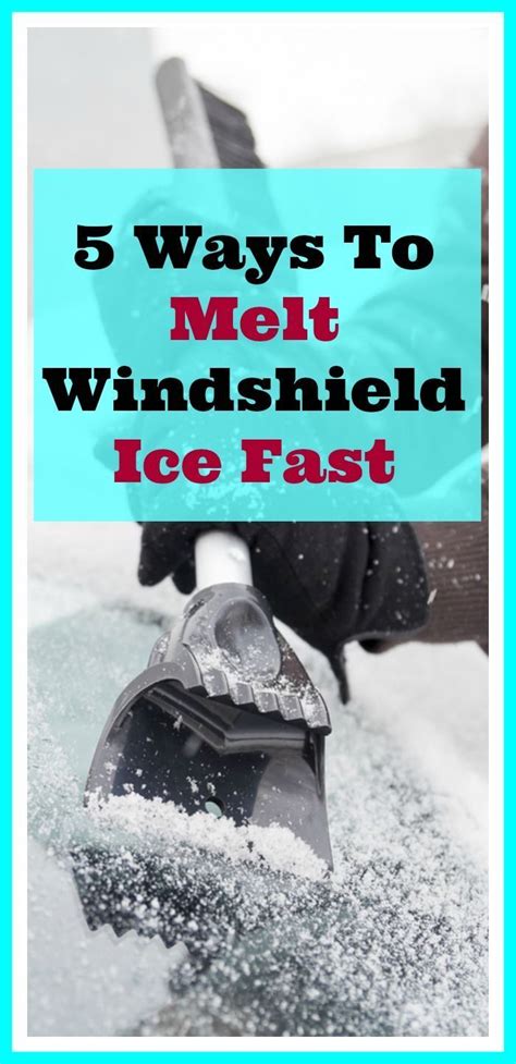Will Windshield Washer Fluid Melt Ice