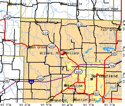 Willard Mo City Limits