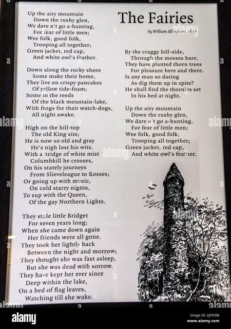 Subject William Allingham The Fairies References