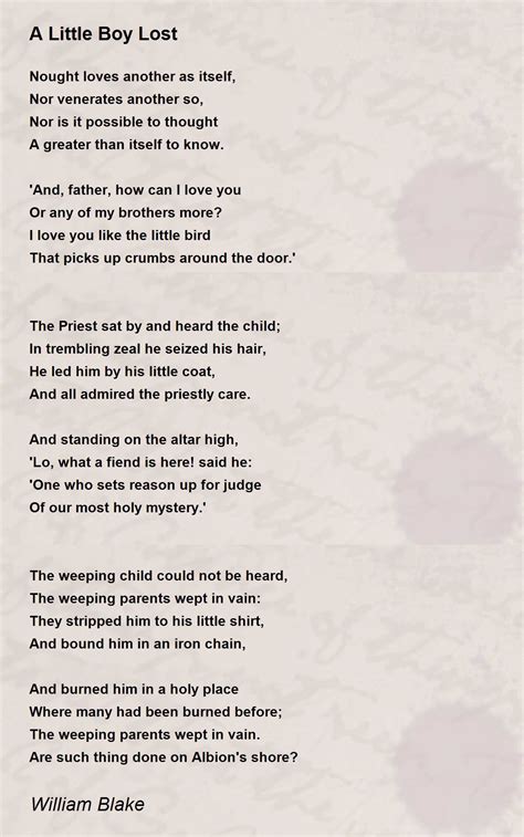 william blake poems for children