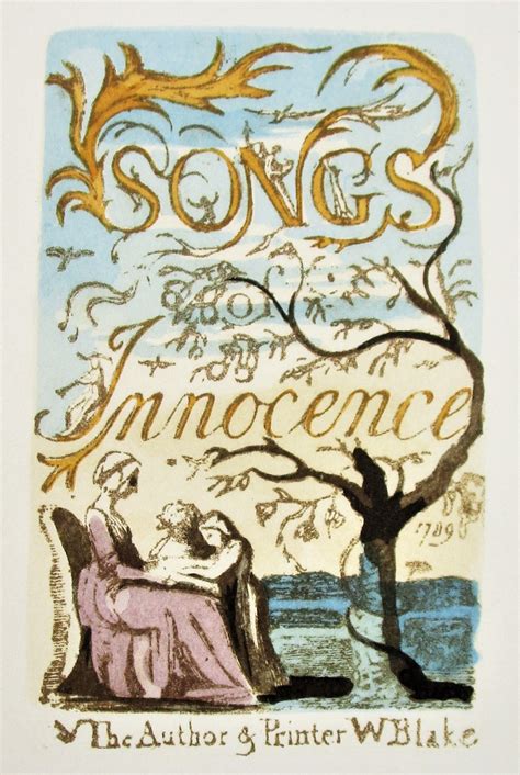 william blake songs of innocence book