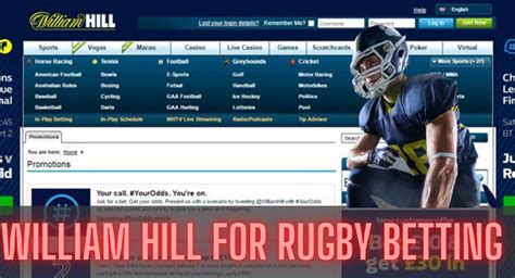 william hill rugby league betting odds