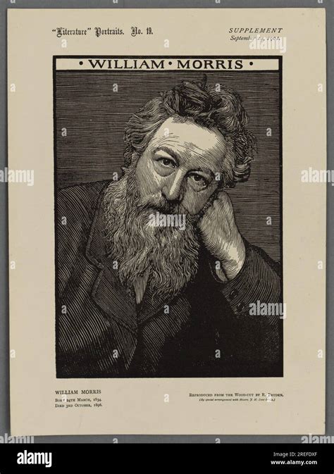 william morris born and death