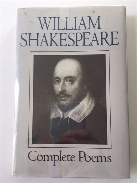 william shakespeare complete poems book