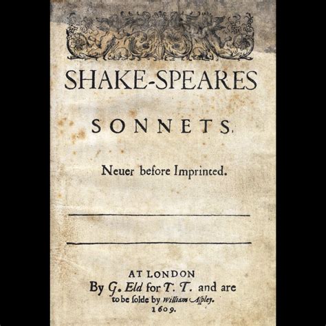 william shakespeare sonnets summary