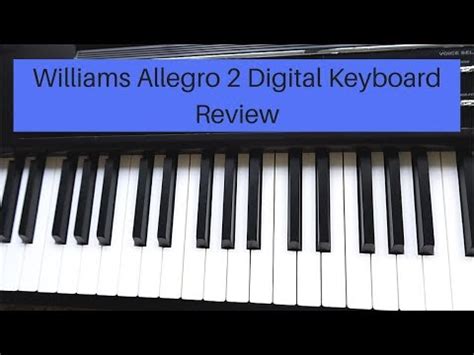 Williams Allegro 2 weighted keyboard for 150 in Brooklyn, NY Finds