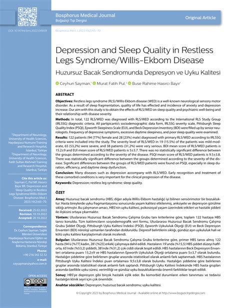 Understanding Willis Ekbom Disease: Causes, Symptoms, and Treatment Options