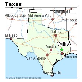 Willis Tx Zip Code Map