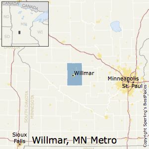Willmar Mn Zip Code Map