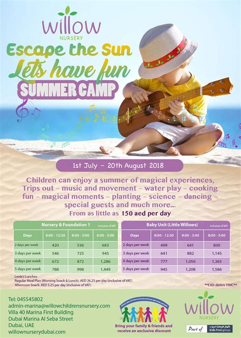 Willow Nursery Dubai Fees