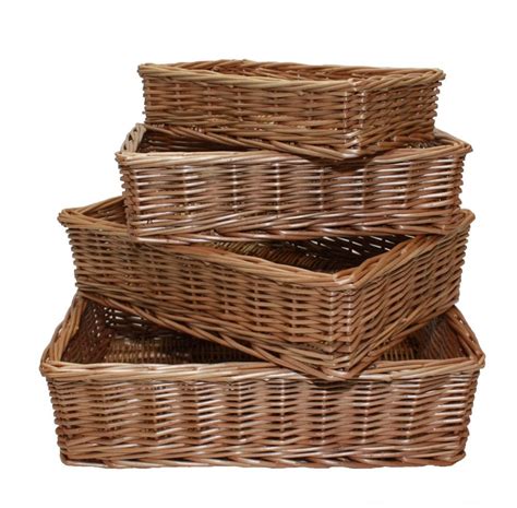 Willow Tray Basket