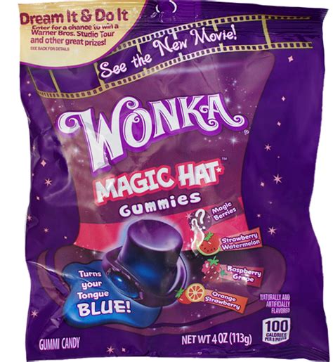 willy wonka magic candy