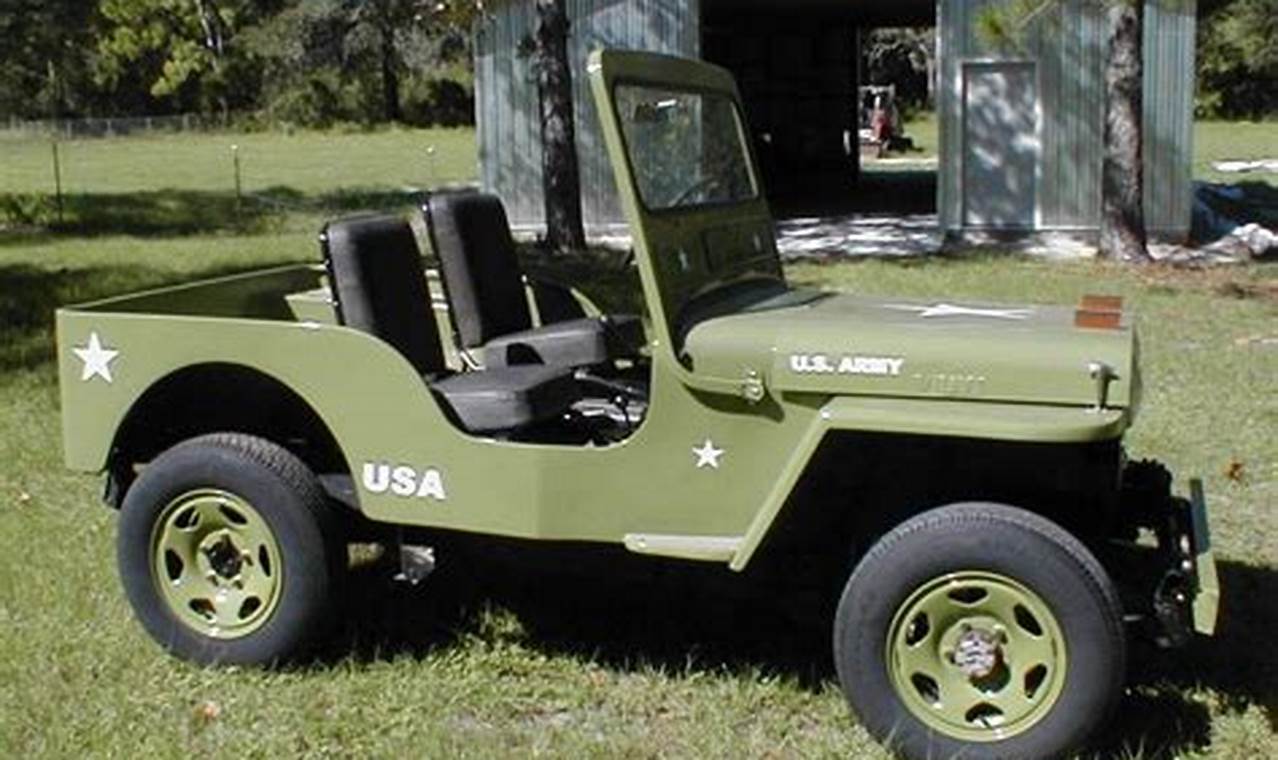 willys jeep replica for sale