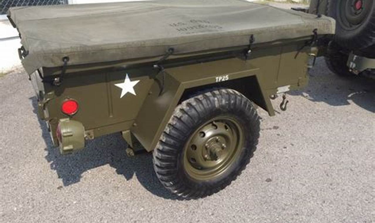 willys jeep trailer for sale