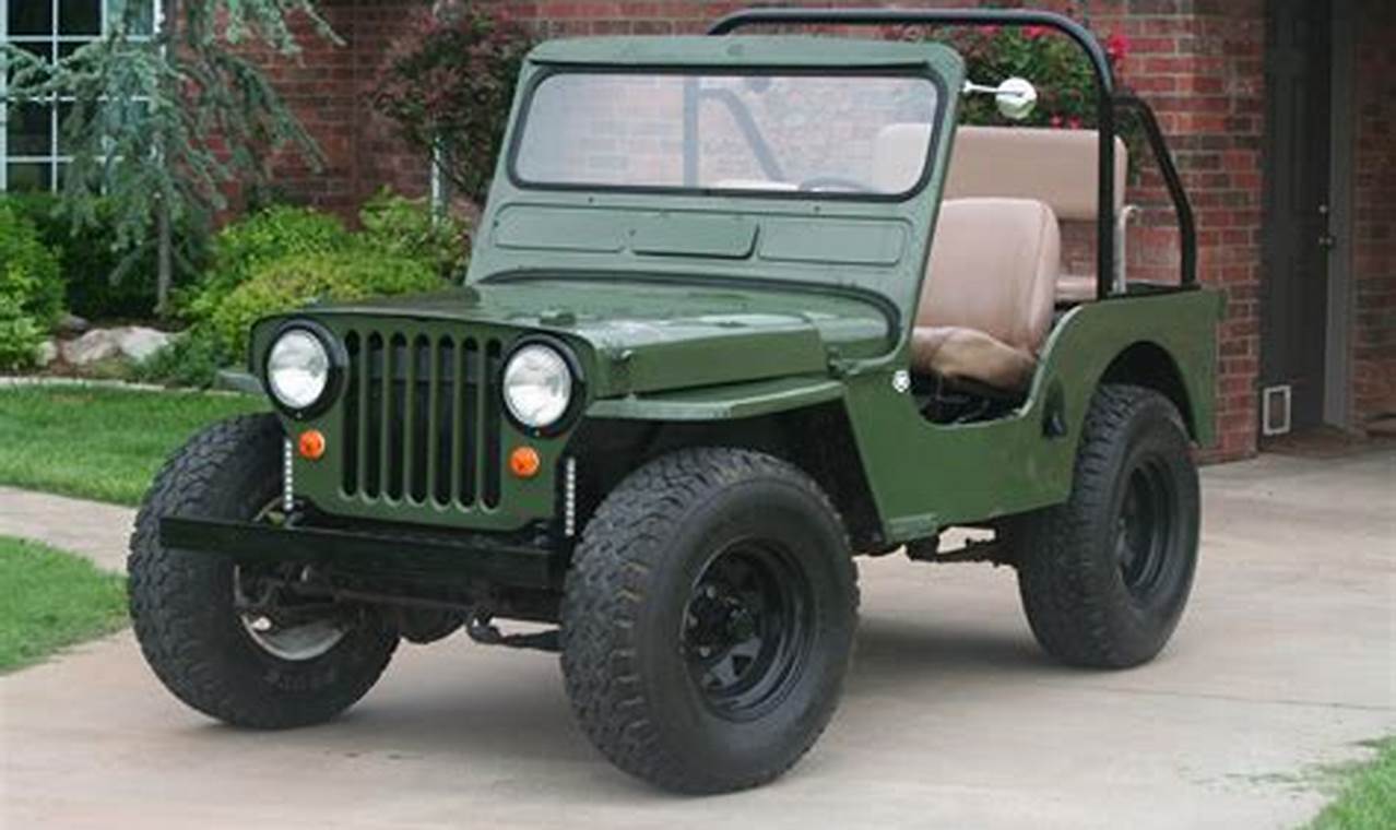 willys jeep v8 for sale