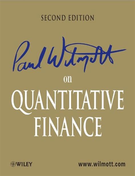Wilmott Quantitative Finance