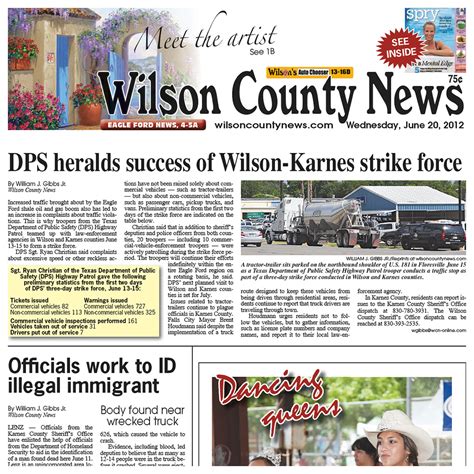 wilson county news tx