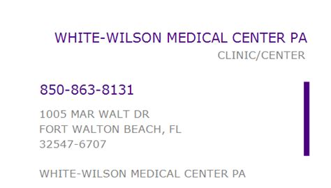 wilson medical center npi number