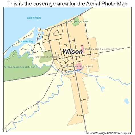 Wilson Ny Map