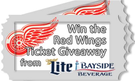 win red wings tickets