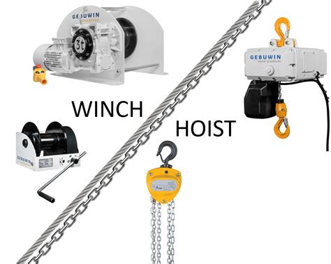 Winch Hoist Difference
