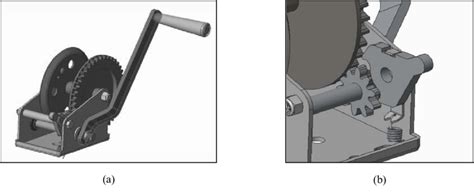 Winch Locking Mechanism