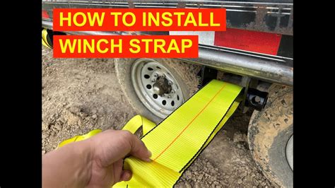 winch strap how to use