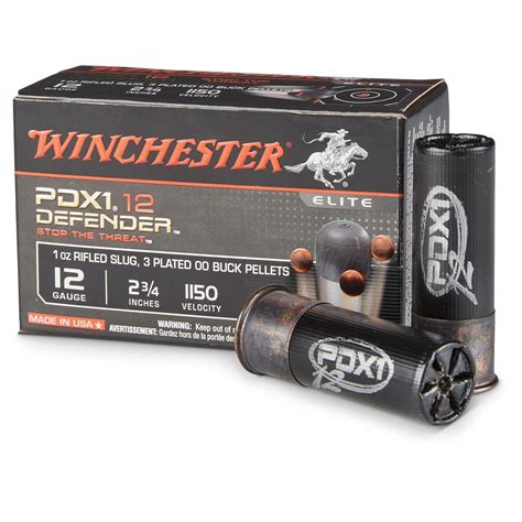 Winchester Pdx1 12 Gauge Shotgun Ammo 