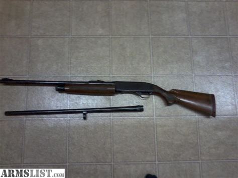 winchester pump shotgun rifled slug barrel