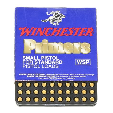 Winchester Small Pistol Primers 11 2 Case Of 5000 5 