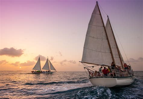 wind and wine sunset sail key west