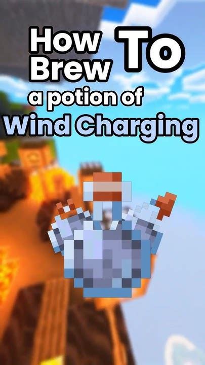 wind charging potion